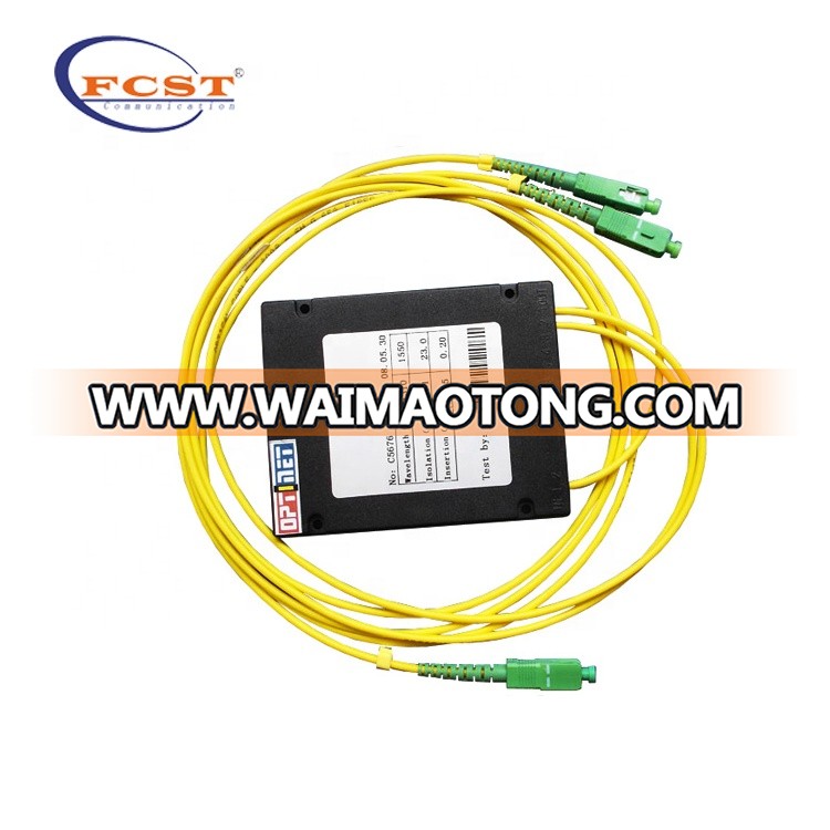 Tube Bare Fiber plc Splitter Optical for Pon