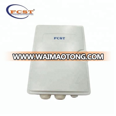 FCST02214 Wall and pole mountable Outdoor ABS plastic 16 24 core Terminal Box With Pigtail/PLC Splitter