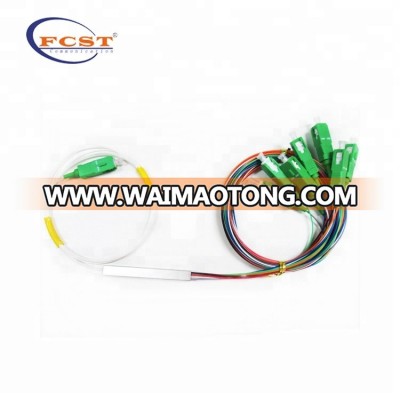 Prompt Supply Optical Fiber splitter 1 2 FC APC Fiber Optic Splitter PLC Planar Lightwave Circuit Splitter Price